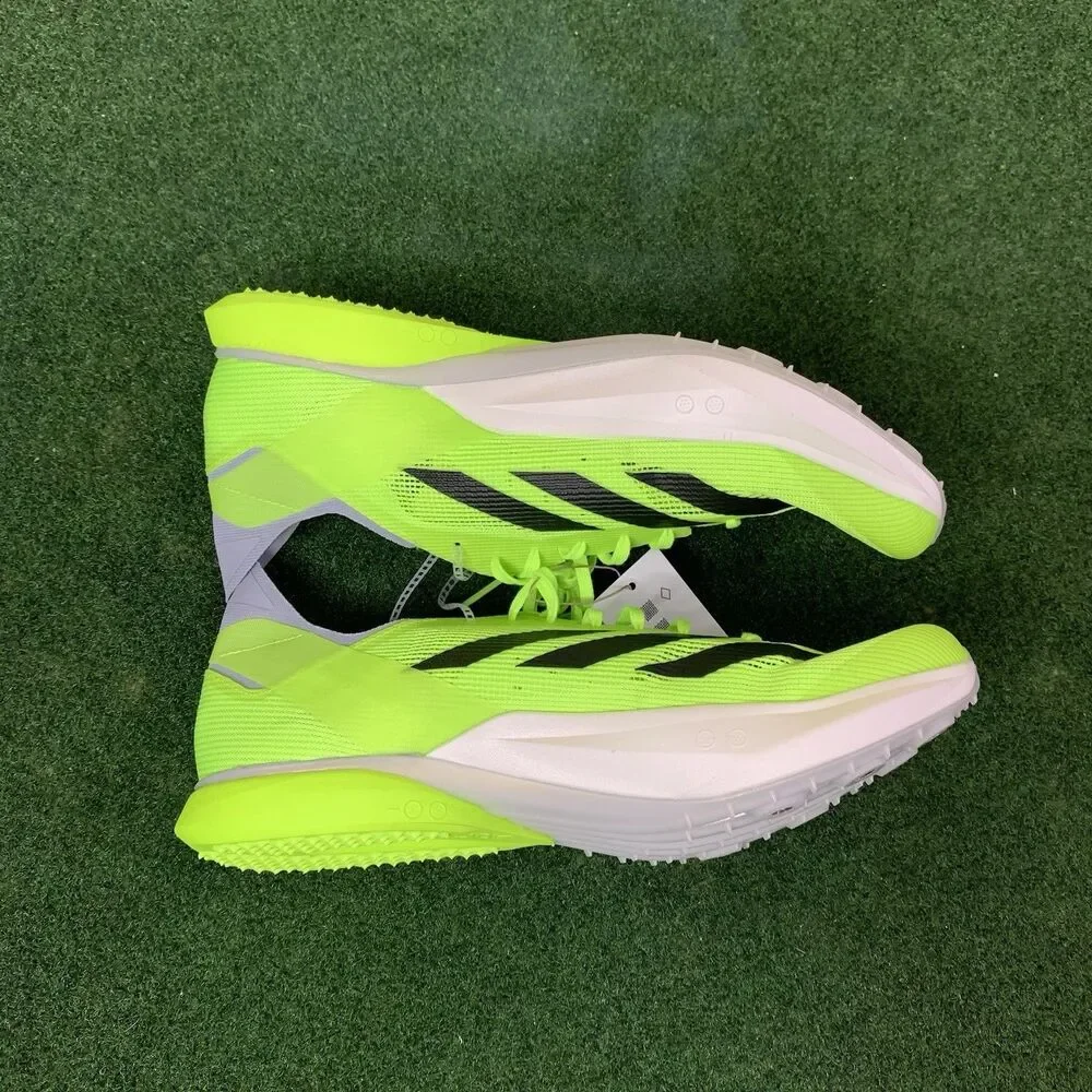 Sz 11 Adidas Adizero Avanti Track Spikes Lucid Lemon Men’s IG1989